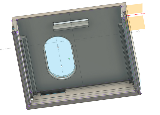 LCD Test Holder for MCI User panel